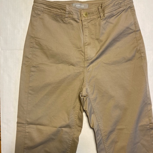 NWOT Everlane Khaki Skinny Pants Trousers Size 4 - Picture 4 of 13